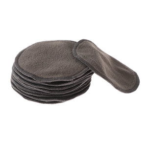 Lot de 12 lingettes démaquillantes lavables en fibre de bambou